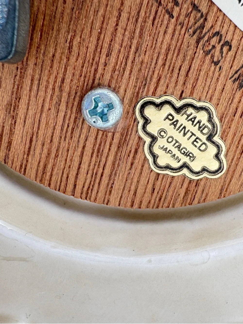 Vintage Otagiri Japan Teddy Bear Music Box Dancing Bears Diner - Picture 12 of 16